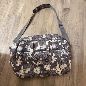 Vera Bradley Weekender Floral Gray Women's Bag